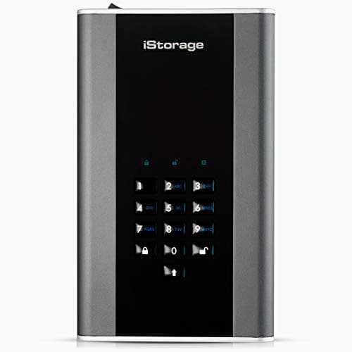 Image of iStorage diskAshur DT2 256-bit 6TB - FIPS Level 3 Certified - Secure encrypted Desktop Hard Drive - Password Protected