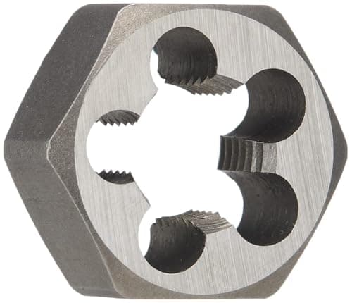 Image of Drill America DWT Series Qualtech Carbon Steel Hex Pipe Threading Die, 1/8"-27 NPT (Pack of 1)