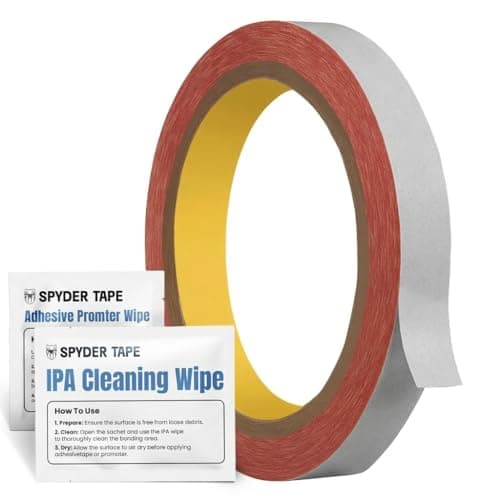 Image of 9088 Double Sided Tape 15mm x 10m – Thin Clear Adhesive Tape – High Performance Transparent Bonding for Crafts, Signs, Displays, Electronics, Labels & Model Making – Precision Peel Liner