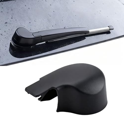 Image of Car Rear Wiper Arm Cover Cap,Wiper Cover, Front and Rear Windshield Wiper Cap,Windscreen Wiper Arm Cover Cap Clips for VW Golf MK6/MK7 Touran 5K6 955 435