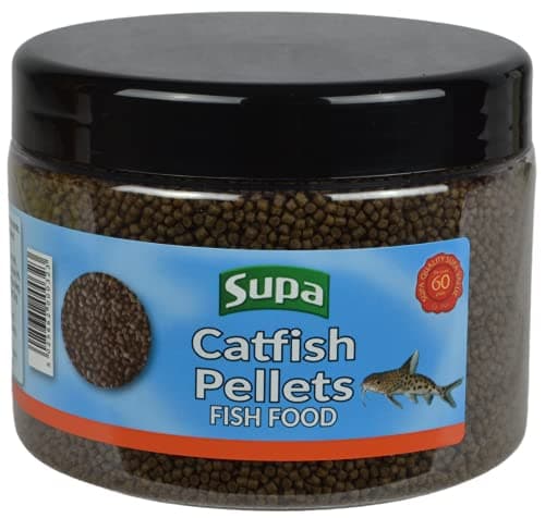 Image of Supa Catfish Pellets Fish Food 350 grams, Specially Formulated Nutritious Sinking Pellet Suitable for All Tropical and Coldwater Bottom Feeding Fish