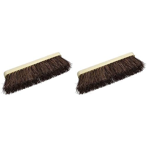 Image of Silverline Broom Stiff Bassine 300mm (12") (427673) (Pack of 2)