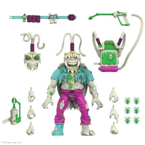 Image of Super7 Teenage Mutant Ninja Turtles ULTIMATES! - Scumbug (Glow) Action Figure