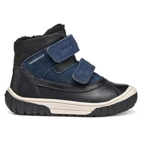 Image of Geox Baby Boys Bomarboywpf Ankle Boot, Blue, 5 UK Child