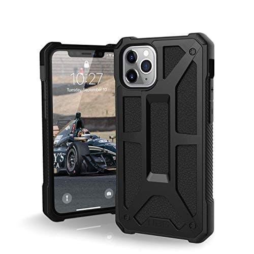 Image of URBAN ARMOR GEAR UAG Designed for iPhone 11 Pro [5.8-inch screen] Monarch Feather-Light Rugged [Black] Military Drop Tested iPhone Case