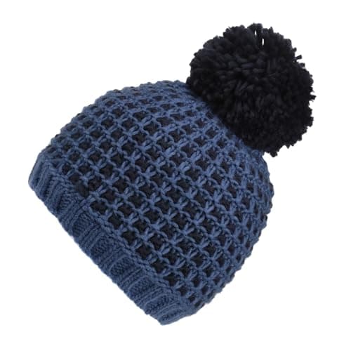 Image of Regatta Womens/Ladies Dalary Bobble Beanie (One Size) (Slate Blue/Navy)