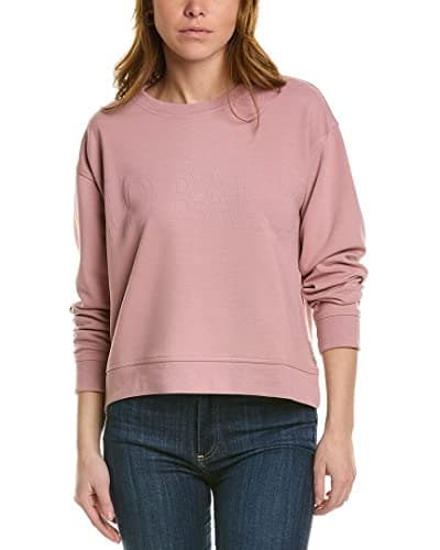 Image of Ted Baker London Womens Ladies Girls Lorito Branded Sweatshirt in Dusky Pink Size 2 - Medium - UK Size 10