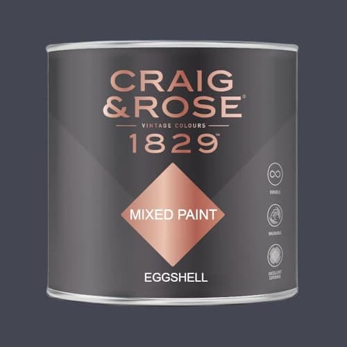Image of Paint Stop CRAIG & ROSE 1829 EGGSHELL LIDO BLUE 750ML