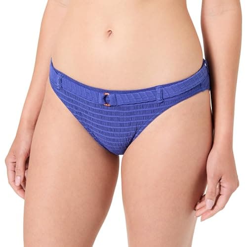 Image of BANANA MOON Women's DITA Groove Bikini Bottoms, Blue, 8