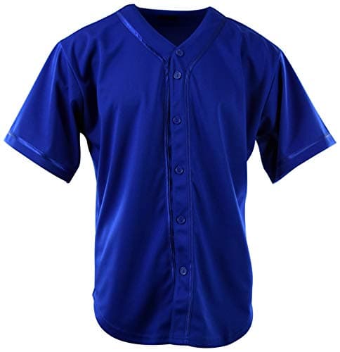 Image of ChoiceApparel Mens Baseball Team Jerseys, 088-royal, Medium
