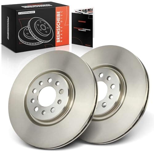 Image of Frankberg Brake Disc Set incl. 2x Discs Front Vented Ø330mm Compatible with 159 939 159 Sportwagon 939 Cherokee KL Giulietta 940 Brera Replace# 51767383,68242650AB