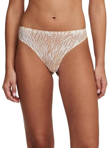 Image of Chantelle Women's, SOFTSTRETCH, Thong, Women's invisible lingerie, Wüstensanddruck, One Size