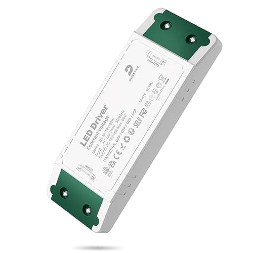 Image of DUSKTEC LED Driver 24V 60W, Lighting Transformer 240V to 24V Low Voltage, DC 24 Volts Power Supply Constant Voltage for COB LED Strip Lights and G4 MR16 GU5.3 MR11 GU4 Bulbs Spotlights Downlights