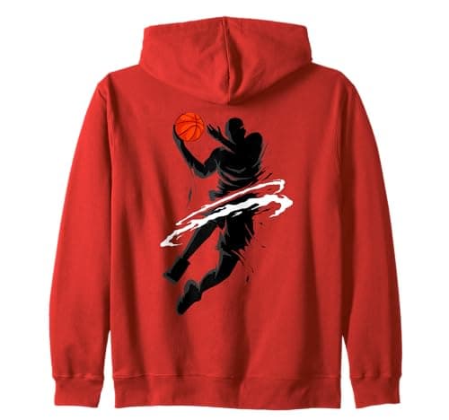 Image of The Legend Basketball Slam Dunk for the Basketball Lovers Zip Hoodie