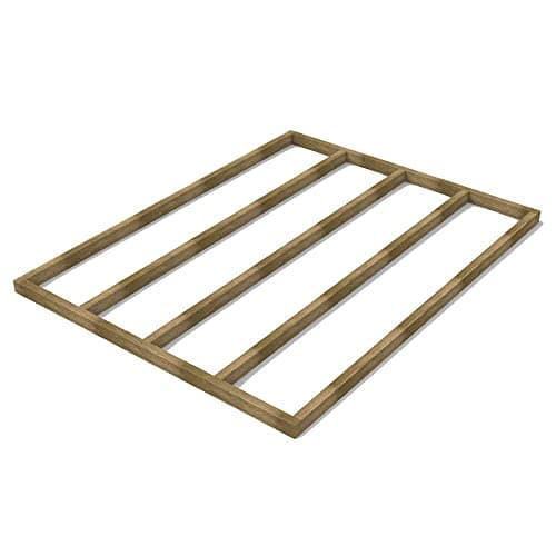 Image of Forest Garden 8 x 6 Wooden Shed Base for Forest Overlap Sheds |Pressure Treated Wood|15 Year Anti-Rot Guarantee