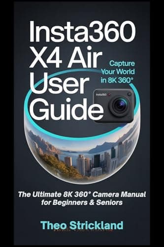 Image of Insta360 X4 Air User Guide: The Ultimate 8K 360° Camera Manual for Beginners & Seniors