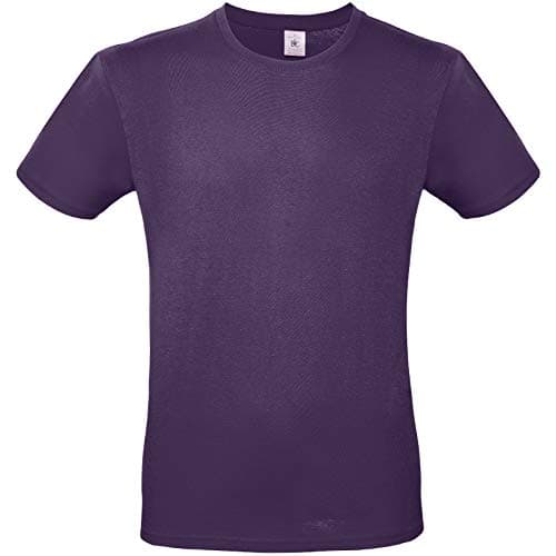 Image of B&C Mens #E150 Tee - Urban Purple - M