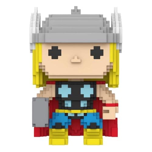 Image of Funko Pop! Marvel: 8-Bit - Thor - Marvel Comics - Collectable Vinyl Figure - Gift Idea - Official Merchandise - Toys for Kids & Adults - Comic Books Fans - Model Figure for Collectors and Display