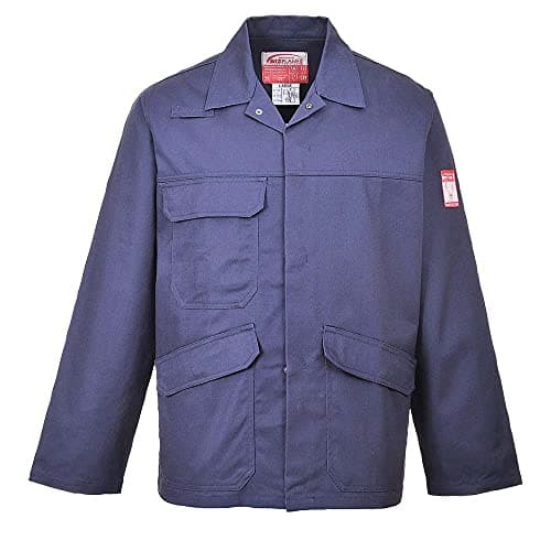 Image of Portwest Bizflame Pro Jacket, Size: XXXL, Colour: Navy, FR35NARXXXL
