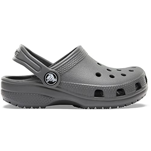 Image of Crocs Unisex Kids Classic Clog T Clog, Slate Grey, 5 UK Child