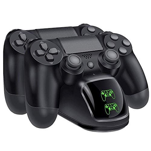 Image of OSTENT USB LED Dual Charger Charging Power Station Dock for Sony PS4/Slim/Pro Wireless Controller