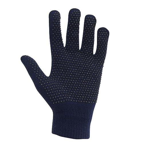 Image of Dublin Magic Pimple Grip Riding Gloves, Navy, Childs One Size
