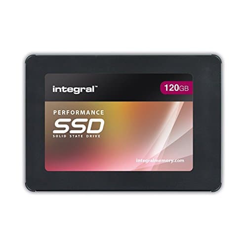 Image of Integral P 120 GB 2.5 inch Solid State Drive (4 SSD, SATA III Drive) - Black