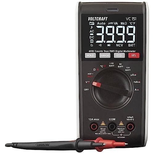 Image of VOLTCRAFT VC151 Hand-Multimeter kalibriert (ISO) digital CAT III 600V Anzeige (Counts): 4000