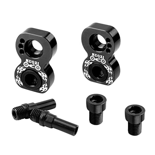 Image of freneci Folding Bike Brake Post Extender V-Brake Refit Converter Convert 406-451 - Black