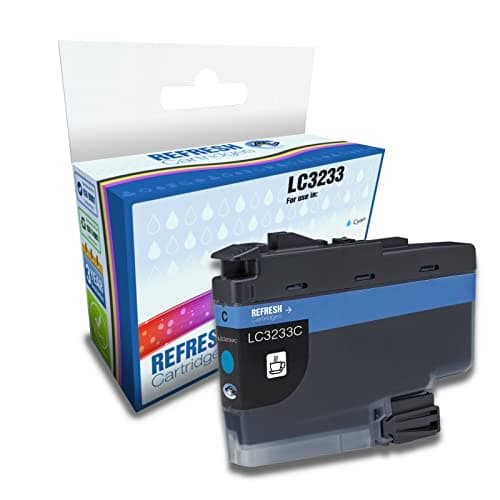 Image of Refresh Cartridges Compatible Ink Cartridge Replacement for Brother LC3233 (Cyan)