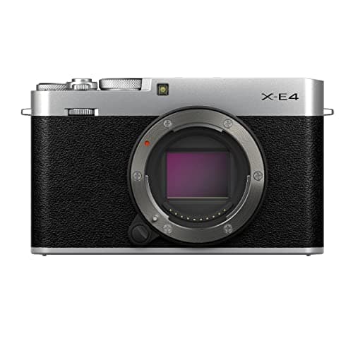 Image of FUJIFILM X-E4 Mirrorless Digital Camera, Silver