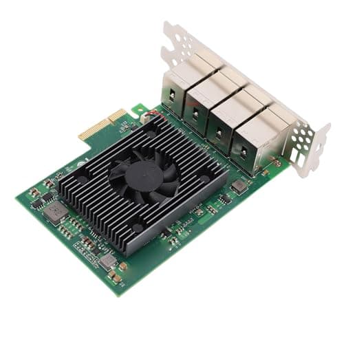 Image of ZAICOLER 8 Ports Gigabit Ethernet Network Adapter Card, 10Mbps 100Mbps 1000Mbps PCI Express Card, 8 X RJ45 Copper Ports with Support for 7 .1 10