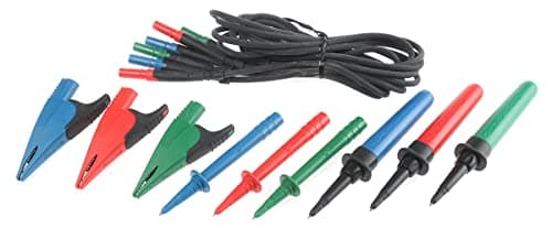Image of Fluke TL165UK 3 Wire FUSED Test Lead Set For Fluke 1651 1652 1653 and 1654. All Models