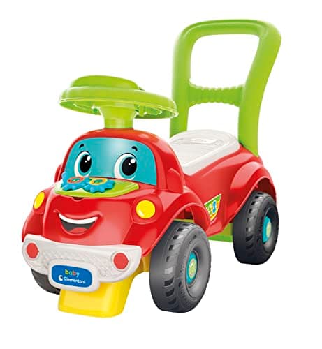 Image of Clementoni- 3-in-1 Early Development & Activity Ride-On Car: Baby Walker, First Steps, Learning Toy, Infant and Toddler(12+ Months)