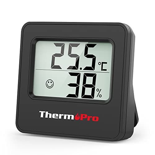 Image of ThermoPro TP157 Indoor Digital Hygrometer for Home and Baby Room - Humidity Thermometer with Temperature Sensor - Hygrometer and Comfort Indicator for Greenhouse Room