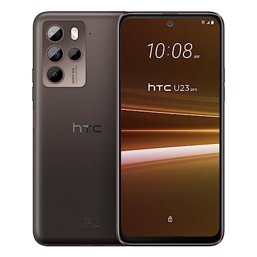 Image of HTC U23 Pro 5G 256GB + 12GB RAM SIM-Free Unlocked Android Smartphone (Coffee Black)