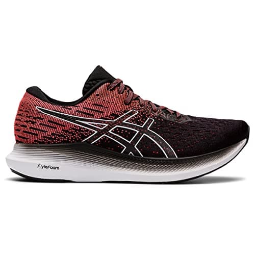 Image of ASICS Women's EvoRide 2 Running Shoes, 10, Black/Blazing Coral