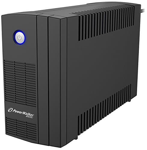 Image of PowerWalker UPS VI Series 650VA/360W Compact Battery backup solution with 2 x UK Outlets, built-in AVR, HID Supported, Cold (DC) Start Function (Non LCD Screen)