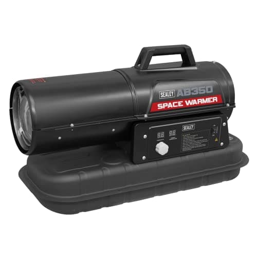 Image of Sealey Space Warmer Kerosene/Diesel Heater 35,000Btu/hr Without Wheels