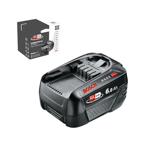 Image of Bosch Battery pack PBA 18V 6.0Ah W-C (18 volt System, 6.0Ah, in Carton Packaging)