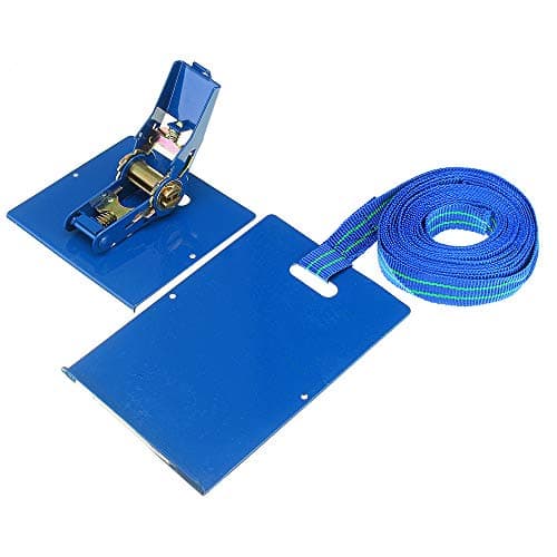 Image of KingLan 130Mm Wide Adjustable Laminate Floor Clamp Flooring Strap Clamps Wooden Board Flooring Installing Straps Blue