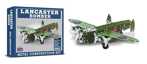 Image of Coach House Partners Lancaster Bomber Metal Construction Set (389 pieces)