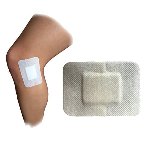 Image of Steropore 5 X 8.6CM X 6.0CM PREMIUM MEDICAL GRADE 100% STERILE LARGE WOUND CUT BURN DRESSINGS PLASTERS WHITE