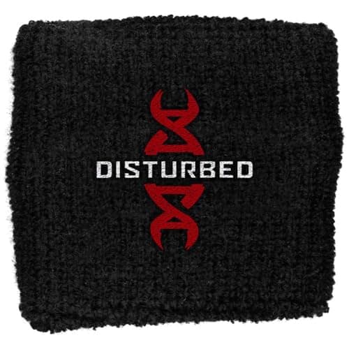 Image of Disturbed Sweatband Reddna Black