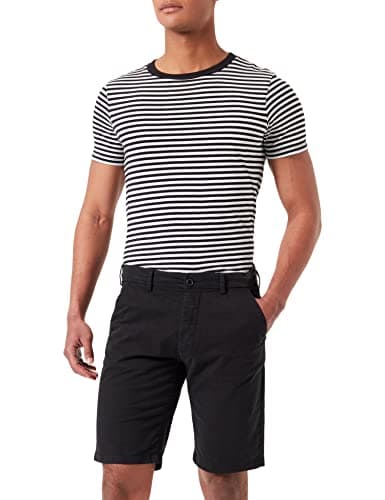 Image of Schott NYC Chino Men's Bermuda Shorts - - W33 Black