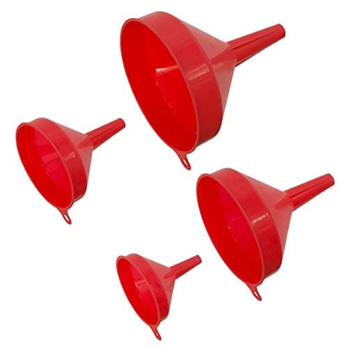 Image of Sealey F94 4pc Economy Fixed Spout Funnel Set