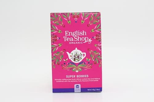 Image of English Tea Shop - Super Berries - Pack of 20 Tea Bag Sachets, 40 g