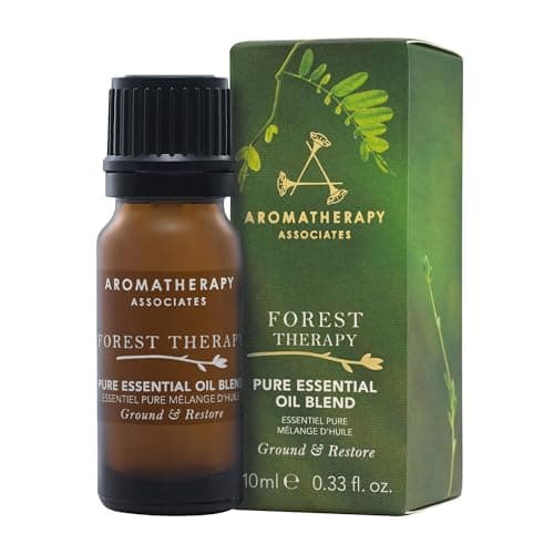 Image of Aromatherapy Associates Forest Therapy Pure Essential Oil Blend 10 ml containing Uplifting Pink Pepper, Ho Wood and Cleansing Juniper Berry, Calming Mediterranean Cypress Lemon