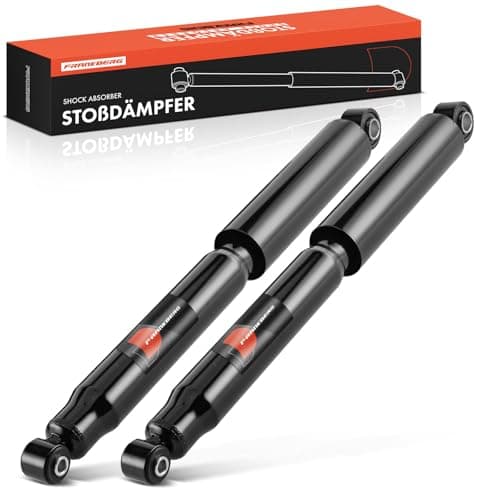Image of Frankberg 2x Shock Absorber Strut Rear Left Right 619mm Gas pressure Compatible with Ranger TKE Ranger PX Replace# D8094,AB3918080BE