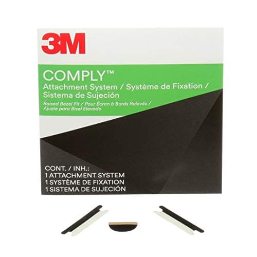 Image of 3M Comply Attachment Set - Bezel Type - Notebook privacy filter - adhesive - 10.1"-17" - black